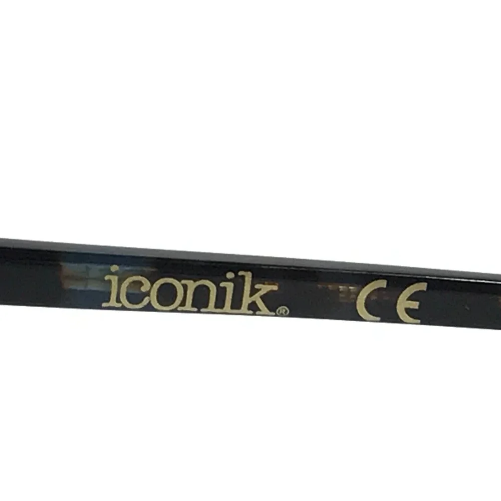 Iconik Eyeglasses Frames Graham C01 Blue Square Full Rim 56-17-140